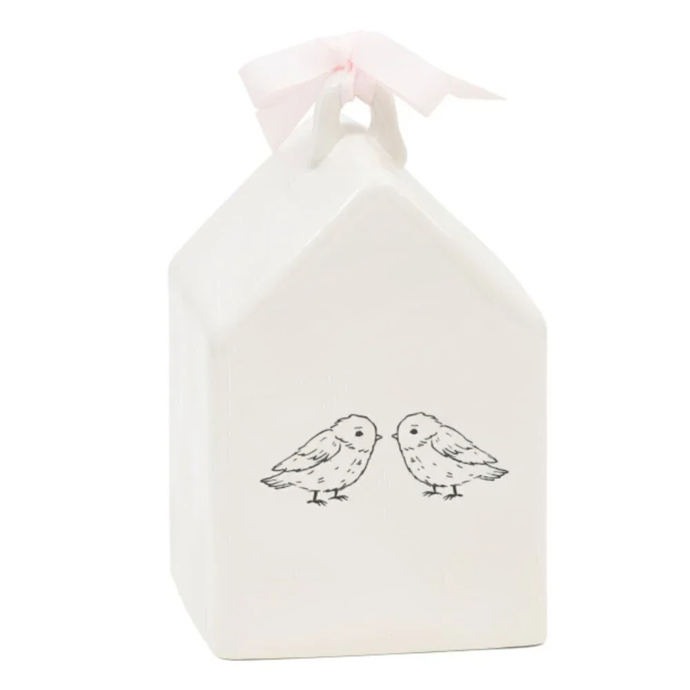 NWT RAE DUNN Mama Bird Birdhouse